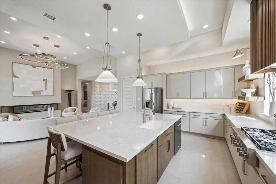 Furnished interior view inside a new home in Audubon, Magnolia (Image 19).