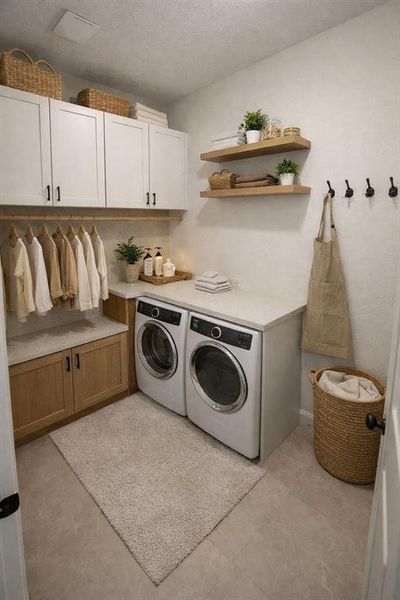 Furnished interior view inside a new home in , Citrus Springs (Image 11).
