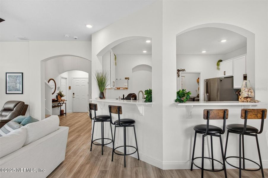 Furnished interior view inside a new home in Sawmill Creek at Palm Coast Park, Palm Coast (Image 39).