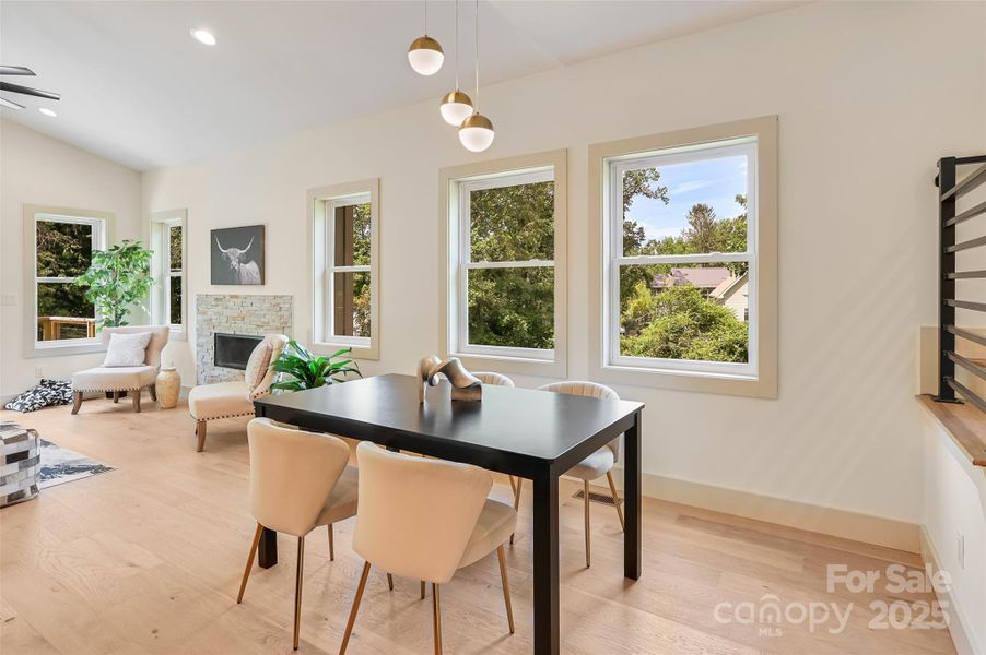 Furnished interior view inside a new home in , Asheville (Image 9).