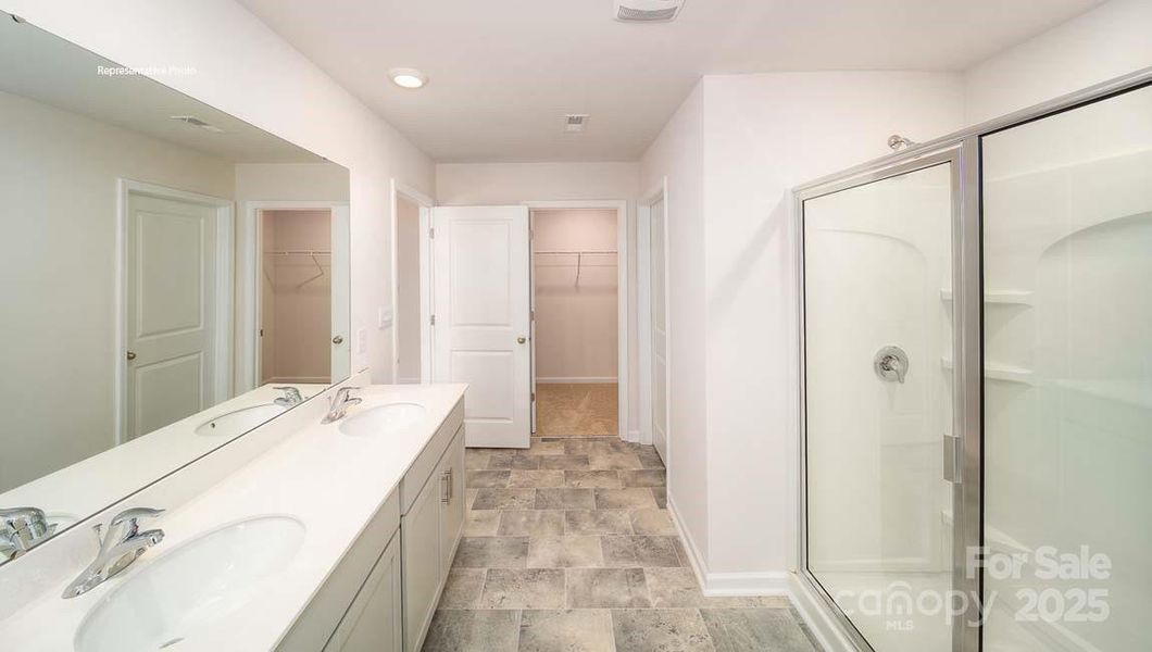 Furnished interior view inside a new home in Wallace Springs, Statesville (Image 7).