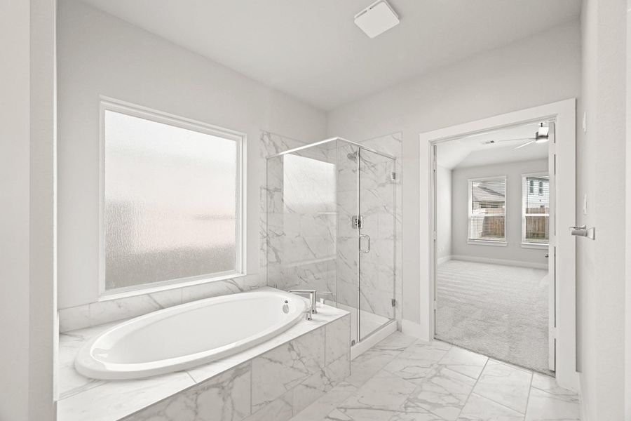 Furnished interior view inside a new home in Barton Creek Ranch, Conroe (Image 11). Furnished interior view inside a new home in Barton Creek Ranch, Conroe (Image 11).