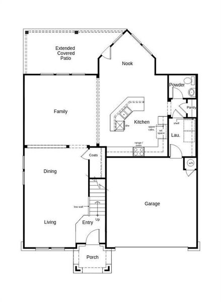 This floor plan features 3 bedrooms, 2 full baths, 1 half bath, and over 2,700 square feet of living space