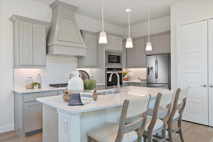 Representative furnished interior of a home built from the Vail by Windsor Homes in Colby Crossing Phase 2, Mansfield (Image 9). Representative furnished interior of a home built from the Vail by Windsor Homes in Colby Crossing Phase 2, Mansfield (Image 9).
