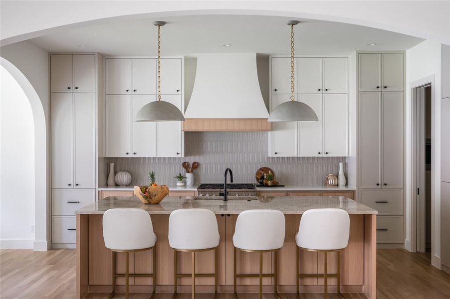 Furnished interior view inside a new home in , Dallas (Image 35).