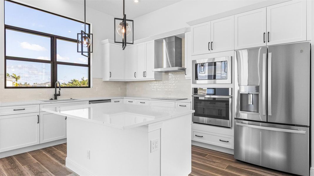 Furnished interior view inside a new home in , Port St. Lucie (Image 9).