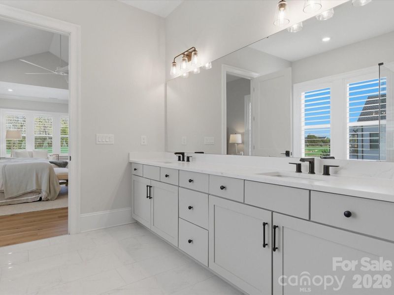Furnished interior view inside a new home in Broadmoor at Marvin, Marvin (Image 32).
