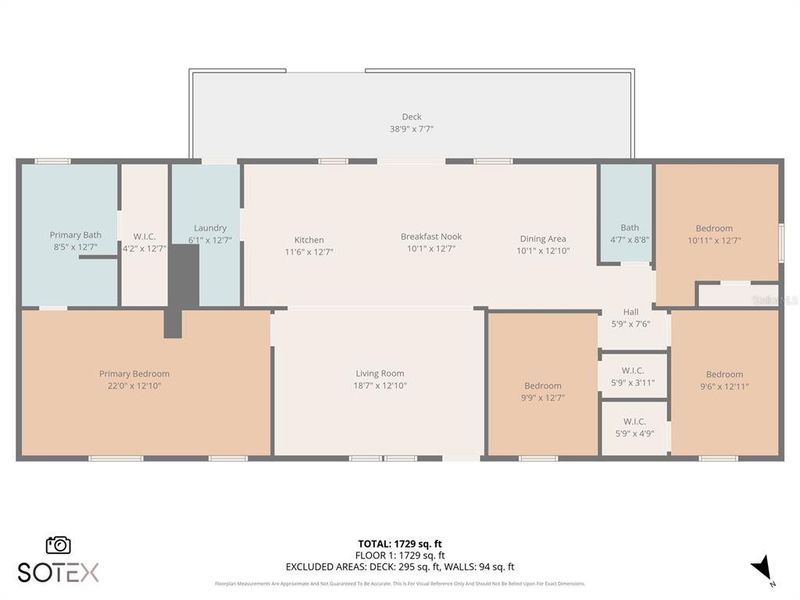 2D floor plan layout of this home in , Okeechobee, FL (Image 3).