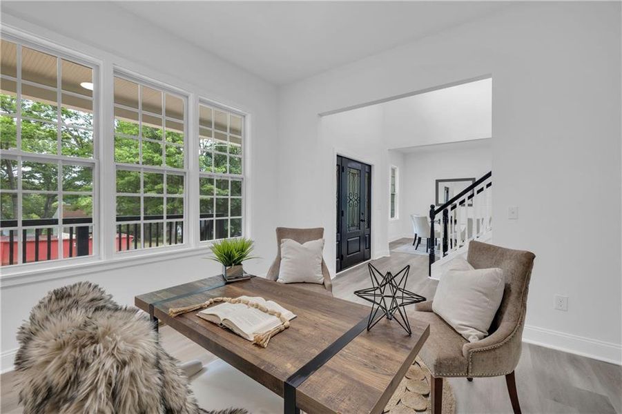 Furnished interior view inside a new home in , Douglasville (Image 6).