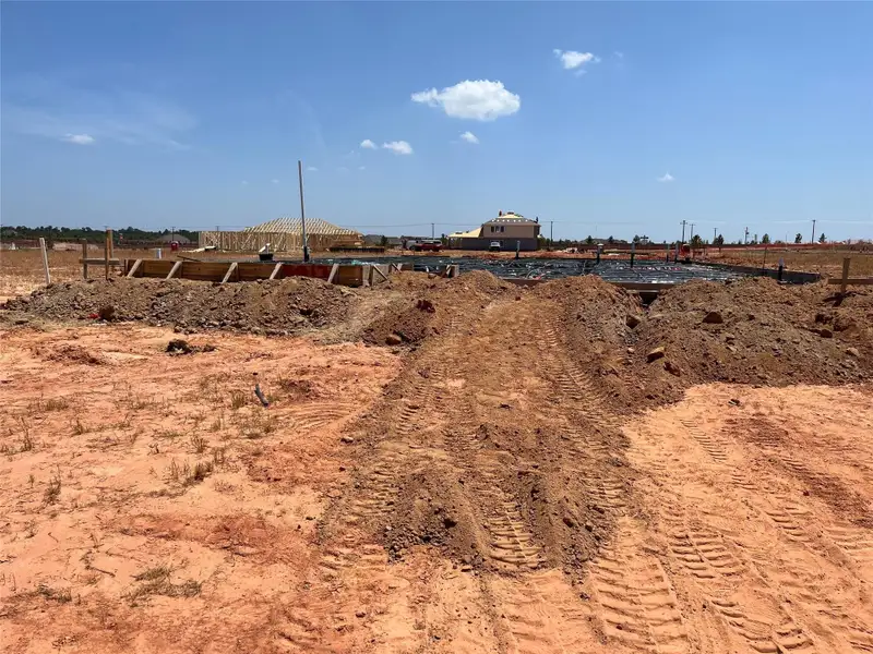 Site preparation for new homesites in Grand Magnolia, Waller (Image 3).