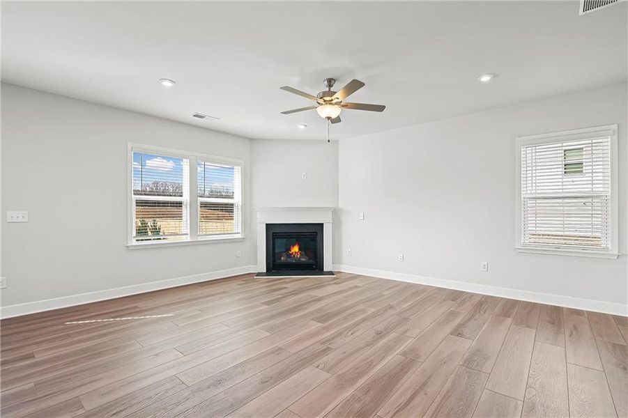 Spacious, unfurnished interior of a new home in Anderson Point Estates, McDonough (Image 25). Spacious, unfurnished interior of a new home in Anderson Point Estates, McDonough (Image 25).
