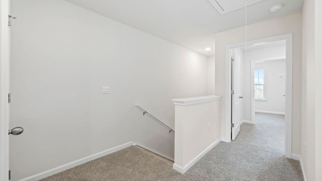 Spacious, unfurnished interior of a new home in Brookside Ridge Townhomes, Greer (Image 20). Spacious, unfurnished interior of a new home in Brookside Ridge Townhomes, Greer (Image 20).