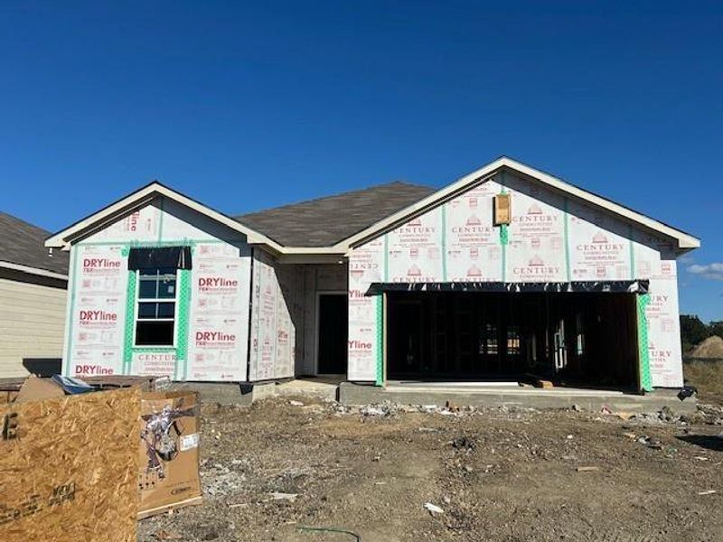In-progress construction of a new home in Lexington Heights, Willis, TX (Image 20). In-progress construction of a new home in Lexington Heights, Willis, TX (Image 20).