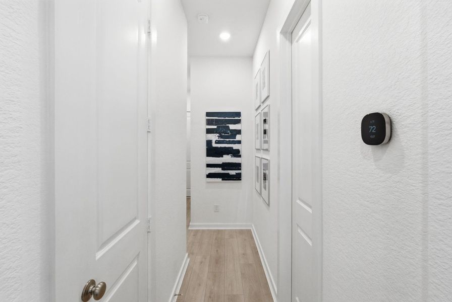 Spacious, unfurnished interior of a new home in Bridgeland Central, Cypress (Image 21).