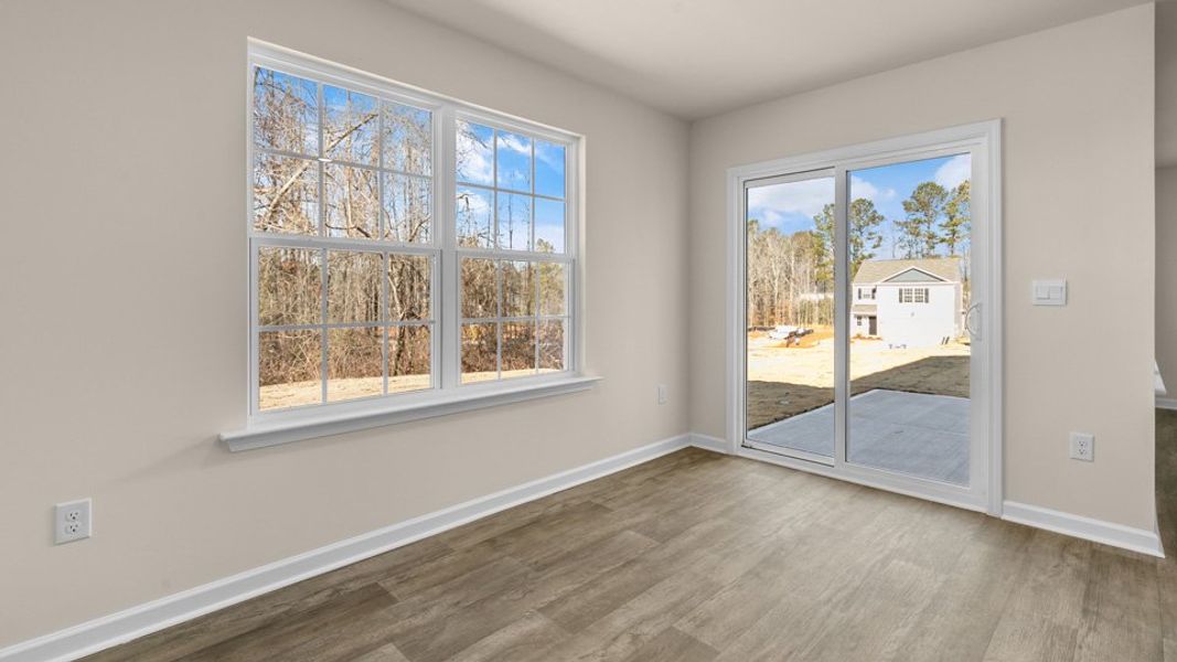 Spacious, unfurnished interior of a new home in Fishel Village, Winston-Salem (Image 13).