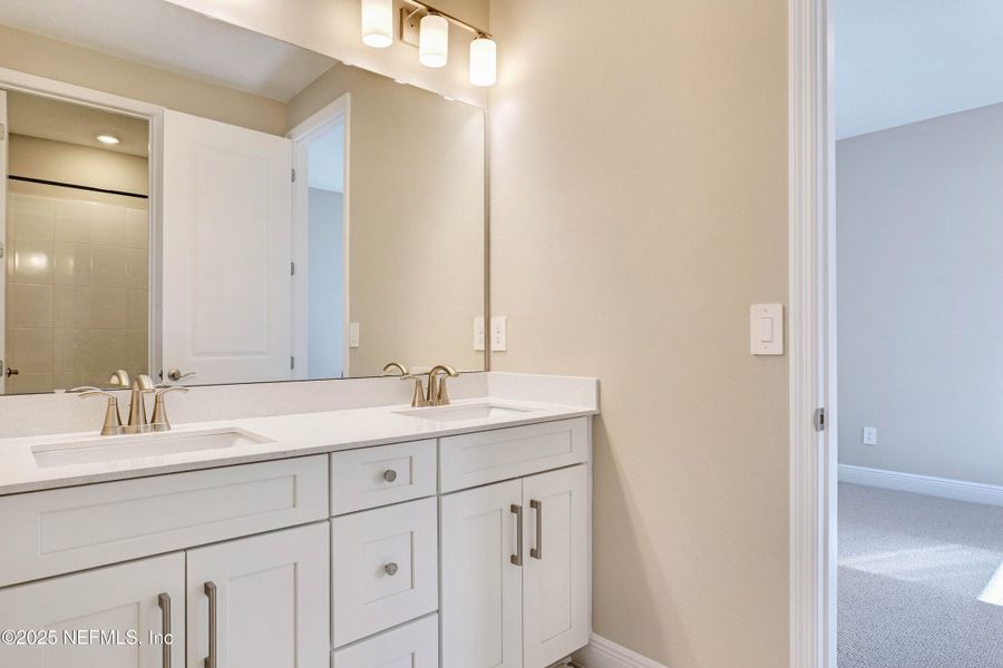 Furnished interior view inside a new home in Legends Preserve - Reserve Series, Daytona Beach (Image 9).