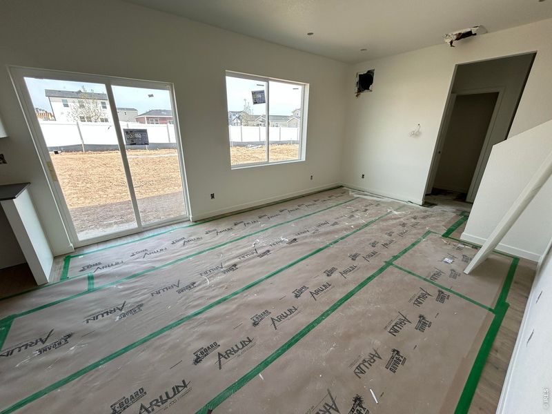 In-progress construction of a new home in Liberty Draw, Evans, CO (Image 32).