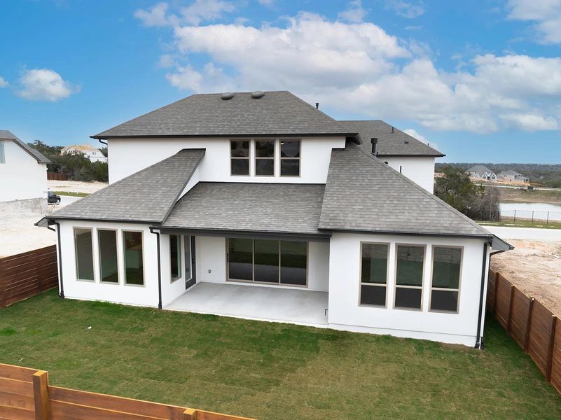 Brenham A exterior rear