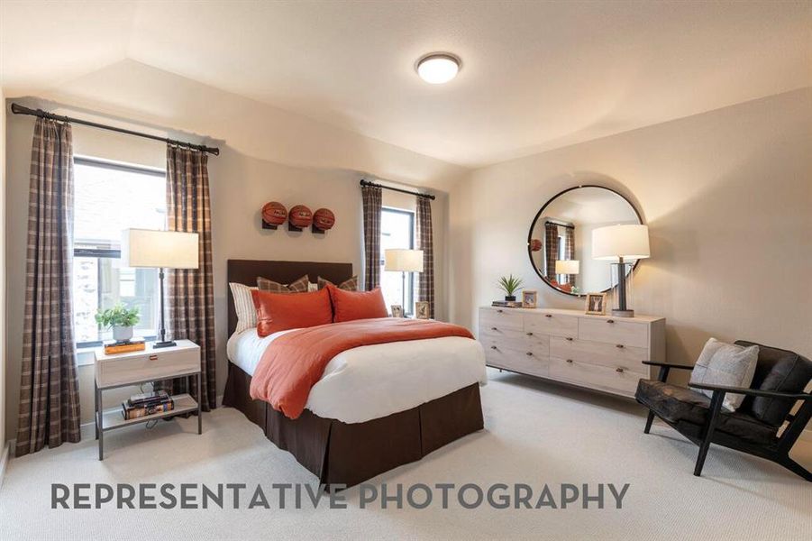 Furnished interior view inside a new home in Myrtle Creek, Waxahachie (Image 23).