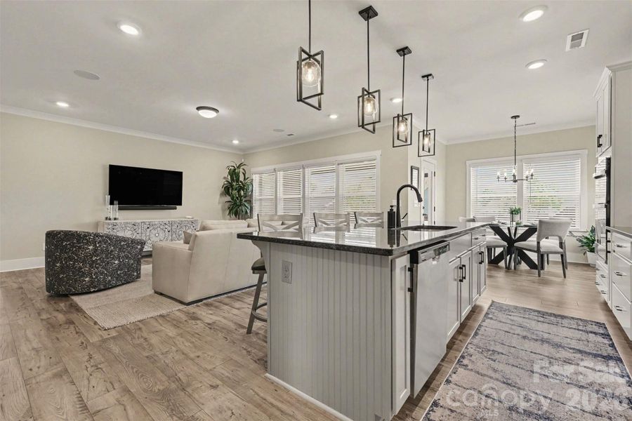 Furnished interior view inside a new home in , Lancaster (Image 18).