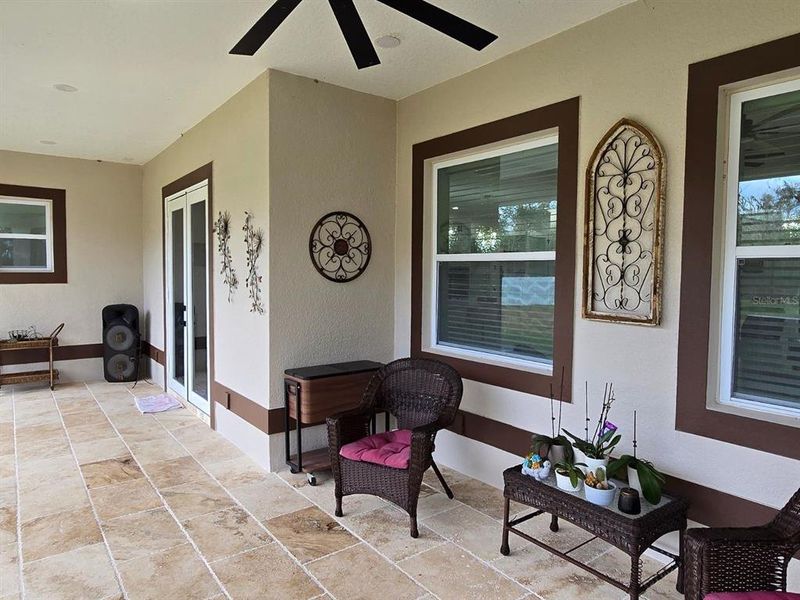 Exterior details and patio area of a home in , Dover (Image 28).