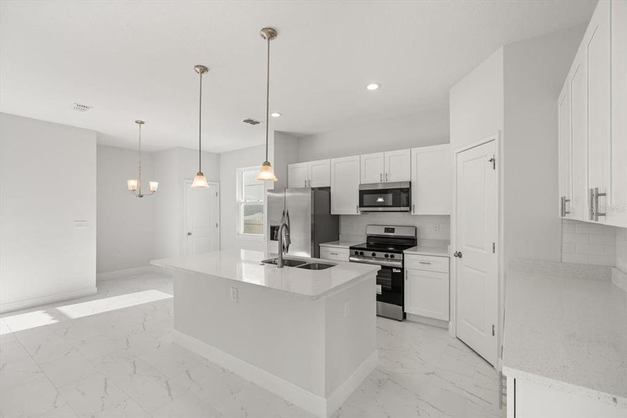 Furnished interior view inside a new home in , Casselberry (Image 7).