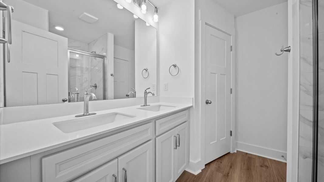 Furnished interior view inside a new home in Clayton Crossing, Arden (Image 6).