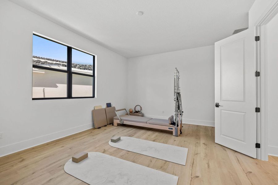 Furnished interior view inside a new home in , Port St. Lucie (Image 57).