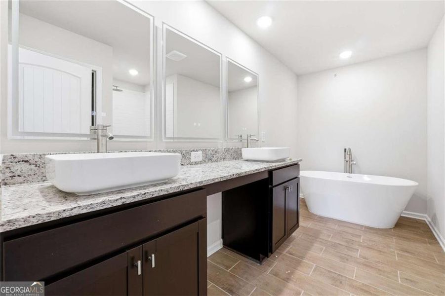 Furnished interior view inside a new home in Carolina, Palmetto (Image 8). Furnished interior view inside a new home in Carolina, Palmetto (Image 8).