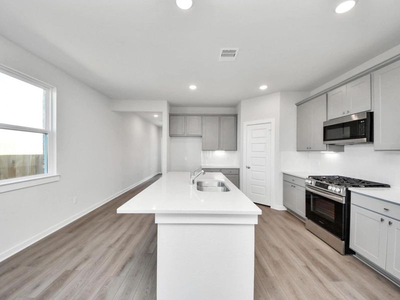 Furnished interior view inside a new home in Emberly, Beasley (Image 10).