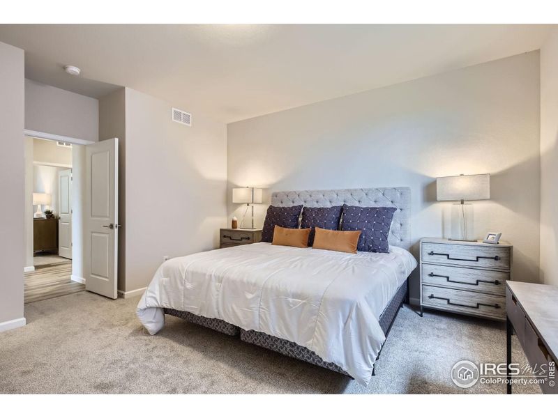 Furnished interior view inside a new home in Country Club Reserve, Fort Collins (Image 8). Furnished interior view inside a new home in Country Club Reserve, Fort Collins (Image 8).