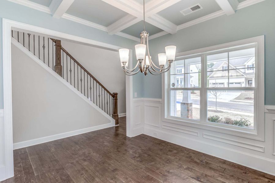 Representative unfurnished interior of a home built from the Brunswick by Caviness & Cates Communities in Maggie Way, Wendell (Image 159). Representative unfurnished interior of a home built from the Brunswick by Caviness & Cates Communities in Maggie Way, Wendell (Image 159).