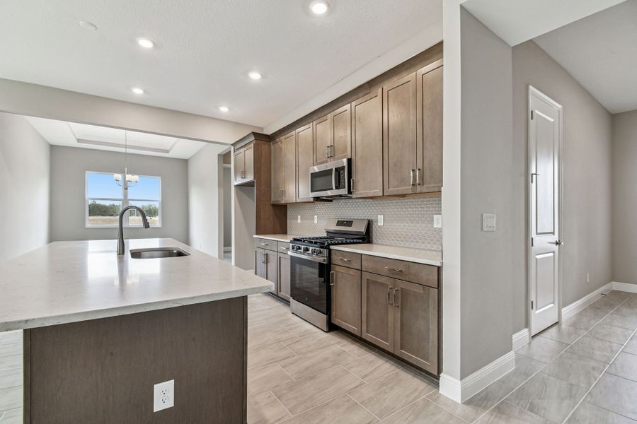 Furnished interior view inside a new home in River Preserve Estates, Parrish (Image 43).