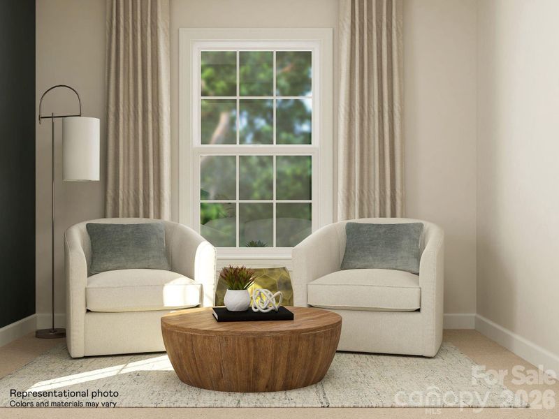 Furnished interior view inside a new home in Harris Mill, Indian Land (Image 25). Furnished interior view inside a new home in Harris Mill, Indian Land (Image 25).