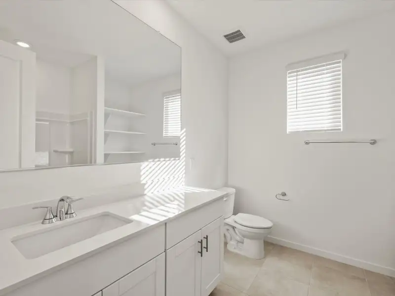 Furnished interior view inside a new home in Mesquite Mountain Ranch at Frontera, Surprise (Image 5).