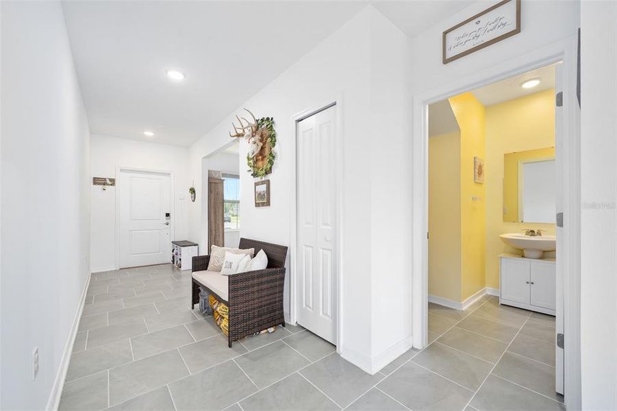 Furnished interior view inside a new home in , Daytona Beach (Image 42). Furnished interior view inside a new home in , Daytona Beach (Image 42).