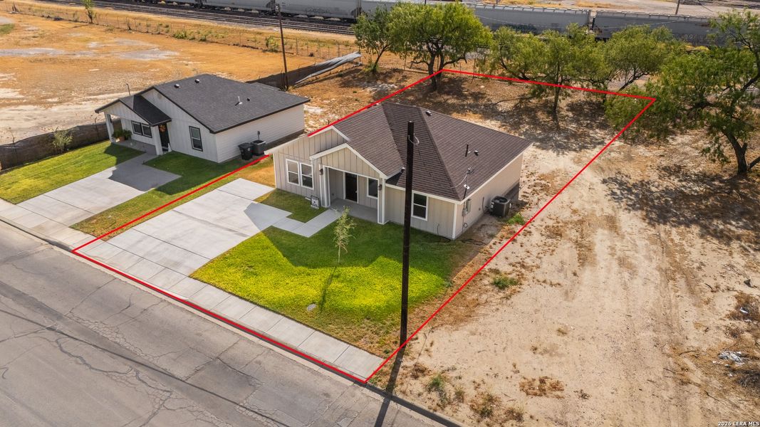 Front exterior of a new home in , Eagle Pass, TX, highlighting curb appeal (Image 16).