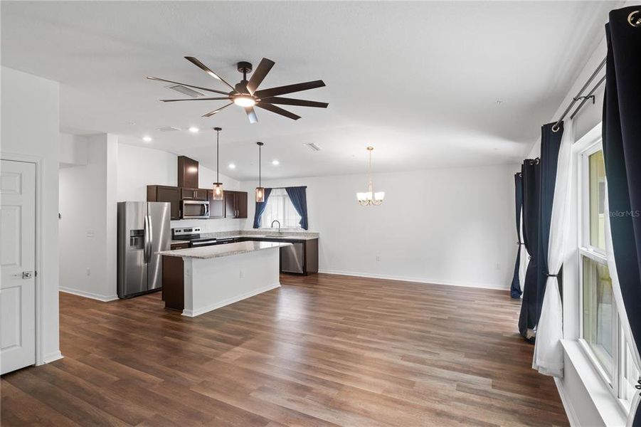 Furnished interior view inside a new home in , Titusville (Image 8). Furnished interior view inside a new home in , Titusville (Image 8).