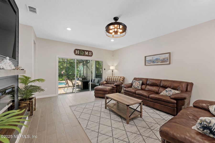 Furnished interior view inside a new home in , St. Augustine (Image 23).