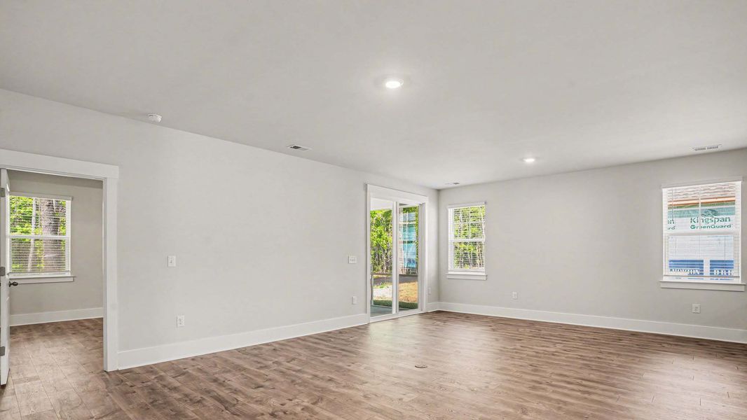 Representative unfurnished interior of a home built from the Danville by D.R. Horton in Chapman Village, Conway (Image 10).