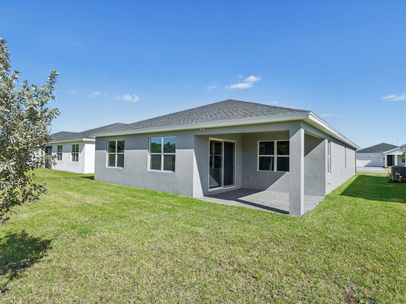 Exterior of the Emilia floorplan at 8993 Dahlia Circle