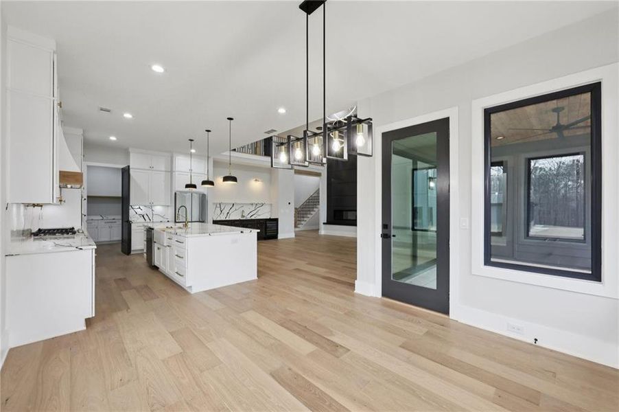 Furnished interior view inside a new home in , Auburn (Image 17).
