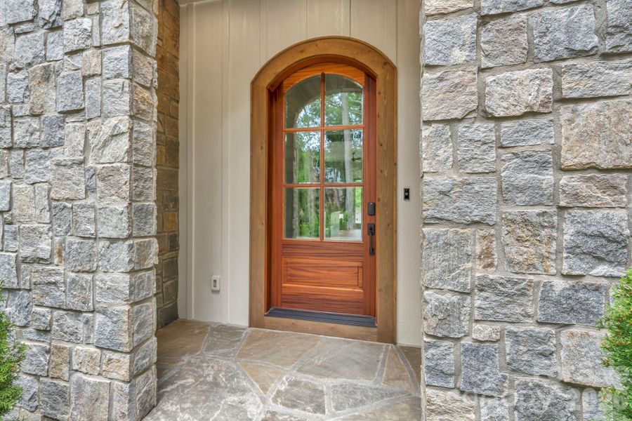 Exterior details and patio area of a home in , Blowing Rock (Image 27).