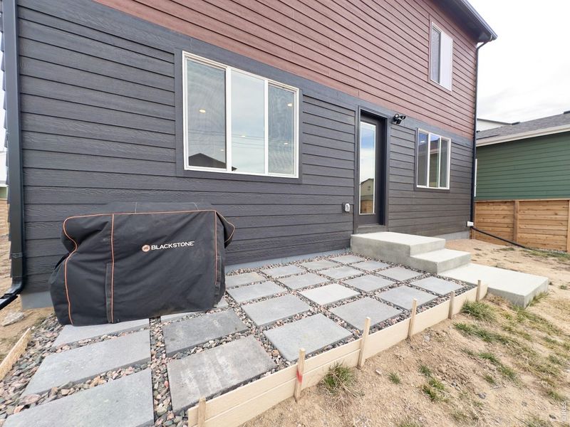 Exterior details and patio area of a home in , Fort Collins (Image 4). Exterior details and patio area of a home in , Fort Collins (Image 4).