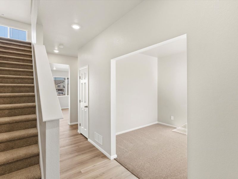 Spacious, unfurnished interior of a new home in Revere at Johnstown, Johnstown (Image 11).