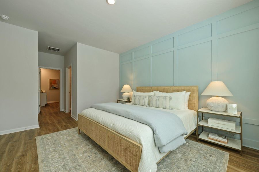 Furnished interior view inside a new home in Pineview North, Summerville (Image 7).
