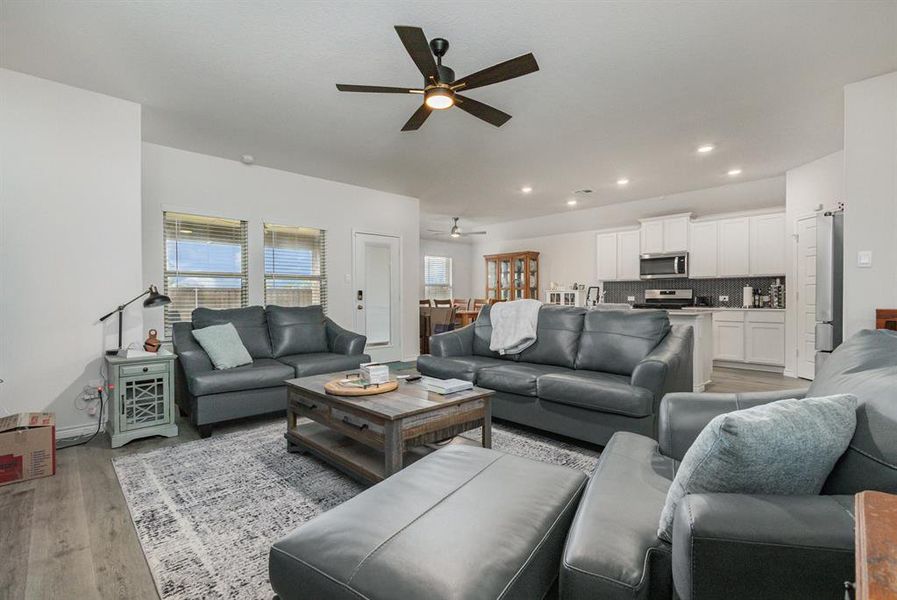 Furnished interior view inside a new home in Trailstone, Caddo Mills (Image 17). Furnished interior view inside a new home in Trailstone, Caddo Mills (Image 17).