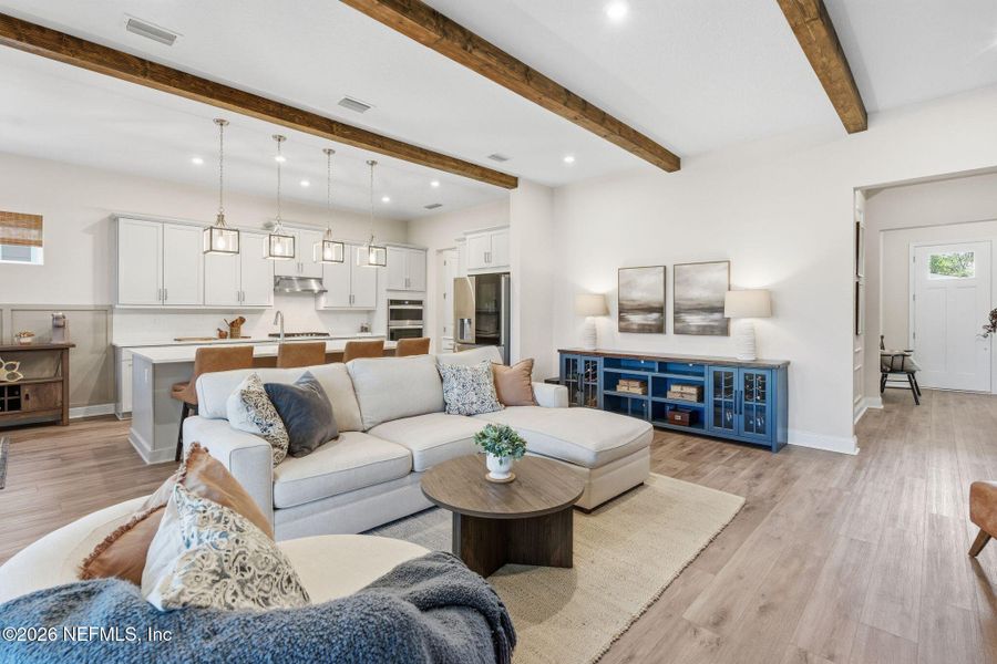 Furnished interior view inside a new home in RiverTown, St. Johns (Image 15).