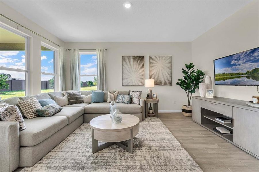 Furnished interior view inside a new home in Harmony West, St. Cloud (Image 39). Furnished interior view inside a new home in Harmony West, St. Cloud (Image 39).