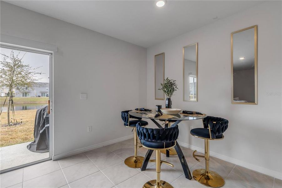 Furnished interior view inside a new home in Rivers Edge, Edgewater (Image 29). Furnished interior view inside a new home in Rivers Edge, Edgewater (Image 29).